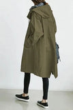 Autumn Windbreaker Mid-length Small Temperament Waist-controlled Women's Woolen