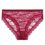Lace Sexy Briefs Cotton Women's Panties Low-waist Lingerie Female Underpants Sexy Transparent Women's