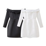 2025 New Women's Temperament Is Light-Speked Short-Sleeved Dress W03