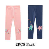 Girl Leggings Trousers Kids Pants Elastic Waistband Girls Pants Skinny Print Cartoon Unicorn Children Leggings
