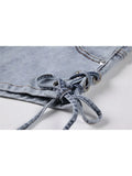 Bandage Jeans Shorts Women High Waist Denim Shorts Female Summer Fashion Streetwear Stylish Sexy Hot Shorts Girls