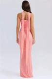 Corset And Bodycon Maxi Skirt With Neckerchief Set-Outfit