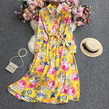 Zingj Long-Sleeved Dress With Large