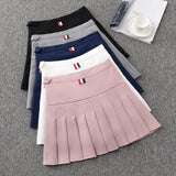 Skirts 100 Folded Skirt Spring And Autumn High Waist 2025 New Half-Dress Summer Large Size A Grid Short Student Skirt