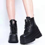 New Large-Size Thick-Bottomed With Short Boots Women's Round-Headed Pine Cake Fashion Martin
