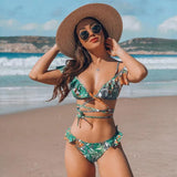 Backless Tunic Beach Dress Bikini Long Dress Print Swimwear Women Cover Up Swimsuit Beachwear Pareo Saida de