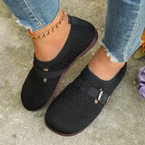 Zingj Bottom Mesh Flat Single Shoes Women's 2024 Summer Low Top Breathable Belt Buckle Large Size Casual Women's