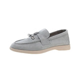 Size 2025 Spring New Round Head Velvet Retro Shoe Sleeve Low Heel Single Shoes Lefu Shoes Direct