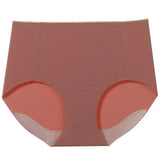 Seamless Panties for Women High Waist Sexy Lingerie Women's Underwear Invisible Briefs Soft Solid Color Underpants Plus