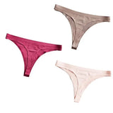 Seamless Thong Panties Sexy Briefs Solid Soft Thin Thongs Women Underwear Panties for Female Ladies Panty G String