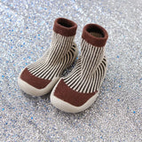 Boys Girls Toddlers Moccasins Non-Skid Indoor Kids Floor Slipper Children Animal Breathable Cotton Knitted Shoes Ideal