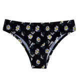 New Sexy Women Flowers Lingerie Panties Low-waist Nylon Panties Seamless Breathable Underwear Female G String