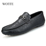 Loafers Shoes Driving Fashion Boat Footwear Man Brand Leather Moccasins Men'S Shoes Men Comfy Drive Men's Casual