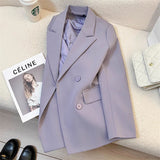 Blazer Women's 2025 New Spring And Autumn Explosion Small High-Level Feeling British Style