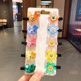 New Girls Cute Cartoon Ice Cream Unicorn Hair Clips Kids Lovely Hairpins Headband Barrettes Fashion Hair