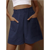 Cotton Linen Bud High Waist Fashion