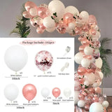 Silver Macaron Birthday Balloon Garland Arch Kit Party Foil Metal Balon Weding Baby Shower Birthday Party Decor Kids Adults