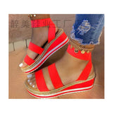 Large-Size Sandals Women's Fashion And Lightweight Women's Sandals 2025 Summer New Thick-Soled