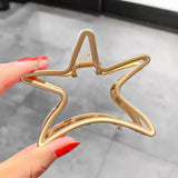 Woman Metal Hair Claws Hair Accessories Chic Barrettes Hair Clips Hairpins Ladies Hairgrip Headwear Girls Ornaments