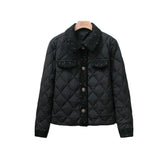 Autumn And Winter New Small Fragrant Wind Down Jacket Female Short Korean Version Versatile White Duck Velvet Warm Jacket Coat Tide-Outfit