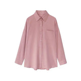 Women's Shirt Classic Chiffon Blouse Female Plus Size Loose Long Sleeve Shirts Lady Simple Style Tops Clothes Blusas