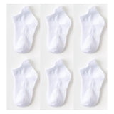 Pairs/lot 0 to 6 Yrs Cotton Children's Anti-slip Boat Socks For Boys Girl Low Cut Floor Kid Sock With Rubber Grips Four