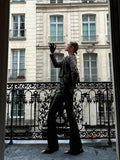 Leopard Printed Short Cardigan- Outfit