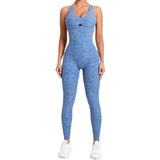 Zingj Adjustable Shoulder Strap Yoga Dance Belly Peach Hip Sports Stretch Tight Suit-Outfit