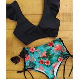 Sexy High Neck Bikini Swimwear Women Swimsuit Push Up Bathing Suits Beach Wear Brazilian Bikini Set Maillot De Bain