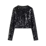 2025 New Women's Street Fashion Butterfly Squint Long-Sleeved
