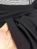 Zingj Show Thin Temperament Mesh Hollow Out Black Bottom Shirt Women's New Slim Half High Collar With Long-Sleeved