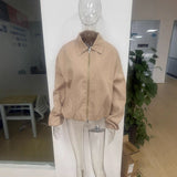 2025 Leisurely Pure Color V-Neck Knitted