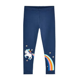 Leggings 100% Cotton Boy's Trousers Fille Kids Pants Girls Pants Skinny Print Cartoon Pattern Children Leggings
