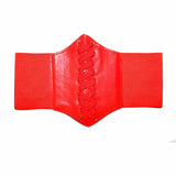Black Red Pink Body Shapewear Women Gothic Clothing Underbust Waist Cincher Solid Color Sexy Bridal Corsets and