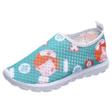 New Breathable Nurse Shoes Doctor Shoes Net Running Shoes Casual Breathable Sports Women's Shoes Flat
