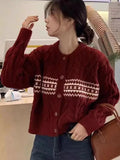 Style Fashion Twist Sweater Autumn And Winter Short 2024 New Autumn And Winter Design