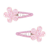 Pcs/lot New Girls Cute Rabbit Flower Hair Clips Sweet BB Glitter Hairpins Barrettes Headwear Fashion Hair Accessories For