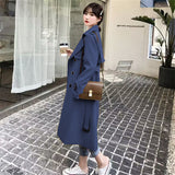 Windcoat Woman 2025 Spring And Autumn New Korean English Wind Long Short Jacket