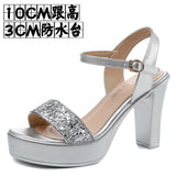Table Lebright Dress 10CM High Heel Cool Shoes Summer New Dew Cheongsam High Heels Lace Women's