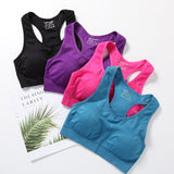 Back Fitness Bra Women Fashion Wrapped Chest Underwear Shockproof Bra Refreshing Women's Bra