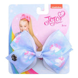inch JoJo Bows Jojo Siwa Rainbow Printed Knot Ribbon Bow For Girls Handmade Boutique Hair Clip Children Hair