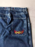 Baggy Jeans Hip-Hop Street Clothing Vintage Harajuku High-Waist Wide-Leg