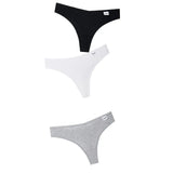 V Waist Cotton G-String Thong Panties String Underwear Women Briefs Sexy Lingerie Pants Low-Rise Ladies Intimate T