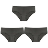 3PCS/Set Women's Panties Cotton Underwear Solid Color Briefs Girls Low-Rise Soft Panty Women Underpants Female