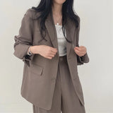 Zingj Female Spring And Autumn 2024 New Korean Version Of Korean Fried Street Design Sense Small Casual Pink Small Suit Suit