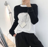 Knit Cropped Tops Pullover Bolero Shrugs Women Cut Out One Piece Sleeve