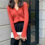 Clothing 2022 New Trendy Spring And Autumn Large Size Cardigan Knitted Jacket Loose Short Outerwear