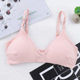 Sexy Bra Deep V Backless Seamless Soft Cup Bras Underwear Women Invisible Thin Cup Padded Comfort Solid Lingerie