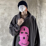 Hip Hop Streetwear Women Hoodies Gothic Harajuku Y2k Sweatshirt Female Fleece Oversized Couple Fashion Pullovers