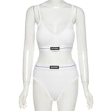 New Women's Clothing In Autumn And Winter 2020 Is Wearing A Colorful Umbilly Fashion Sling Vest Shorts Two-Piece Set Of